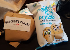 Catering bags ready for an event.